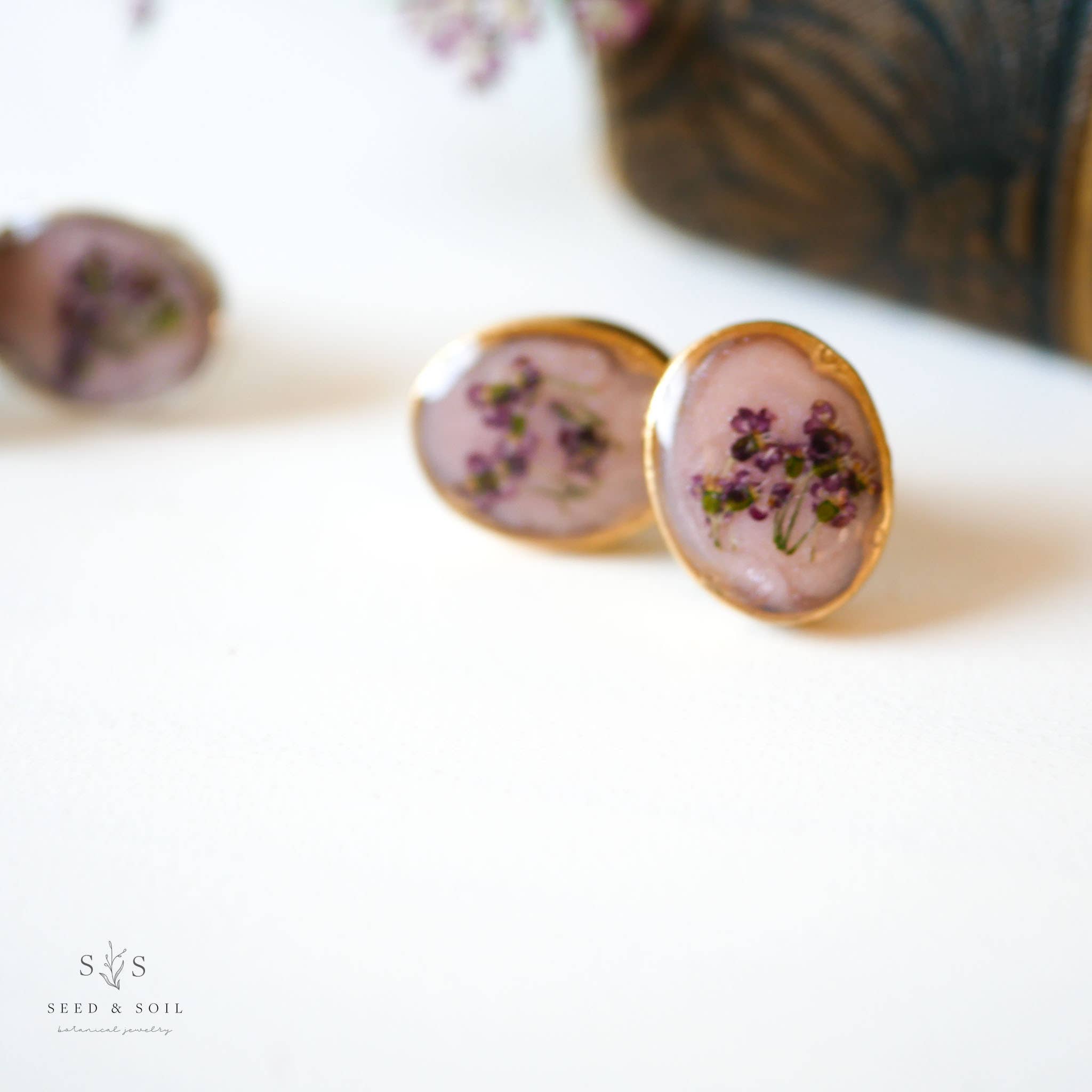 Petite Blossom Studs | Gold