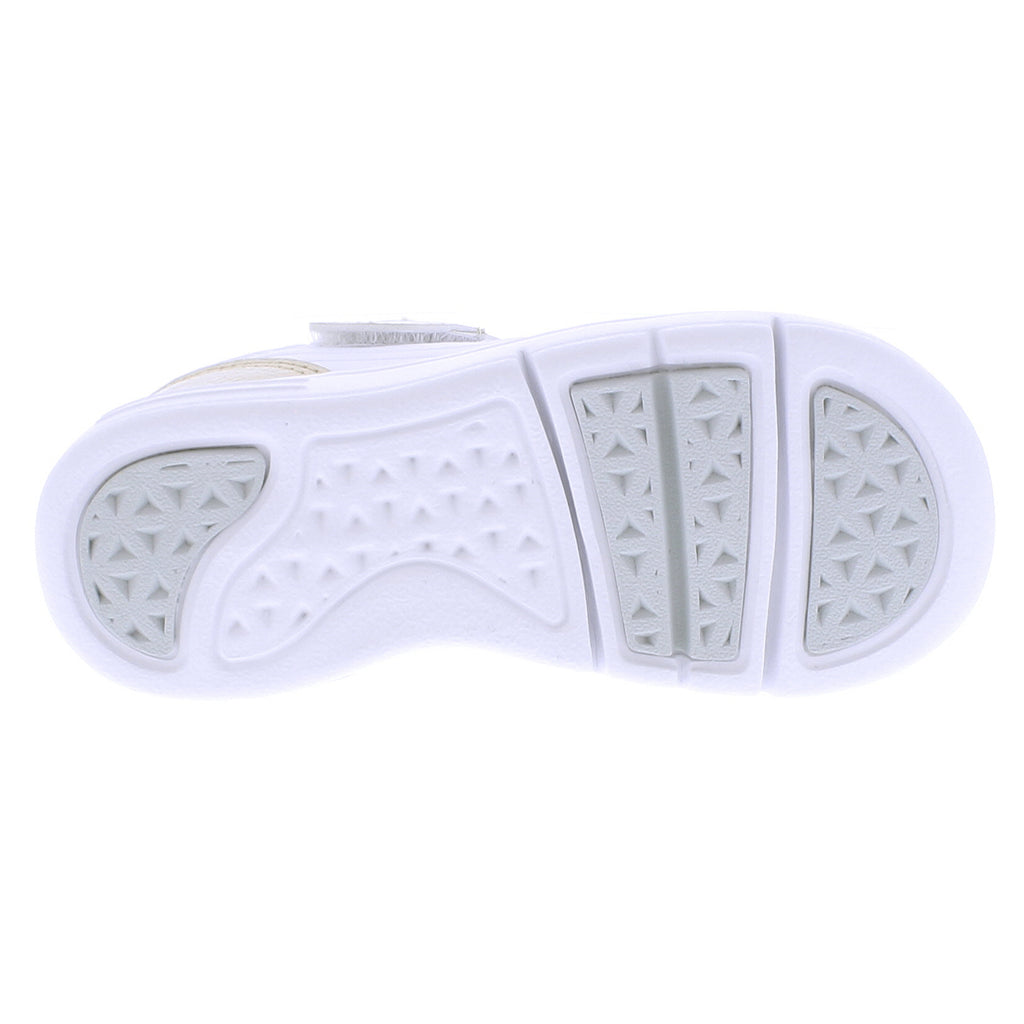 Kids' Court Shoes | Gold/White