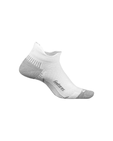 Plantar Fasciitis Relief No-Show Sock | White