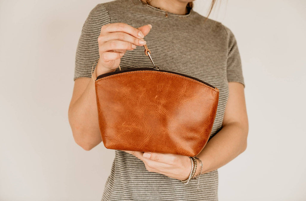 Leather Accessory Bag