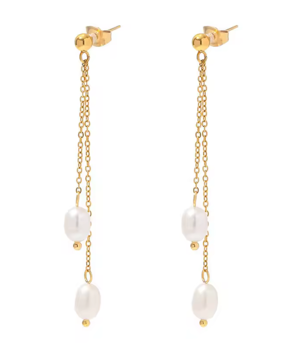 Freya Pearl Waterproof Earrings