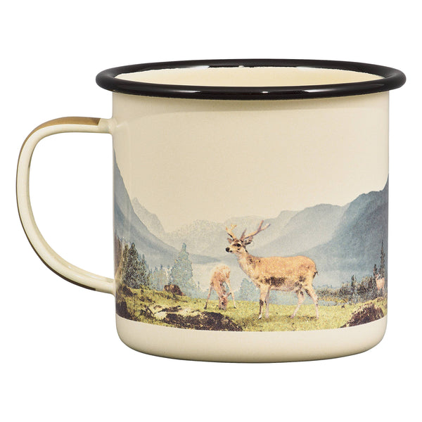 Enamel Mug | Vintage Deer