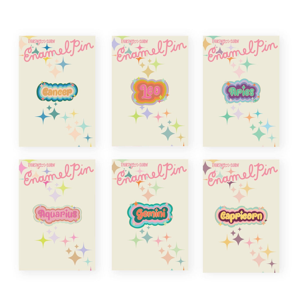 Zodiac Enamel Pin | Taurus