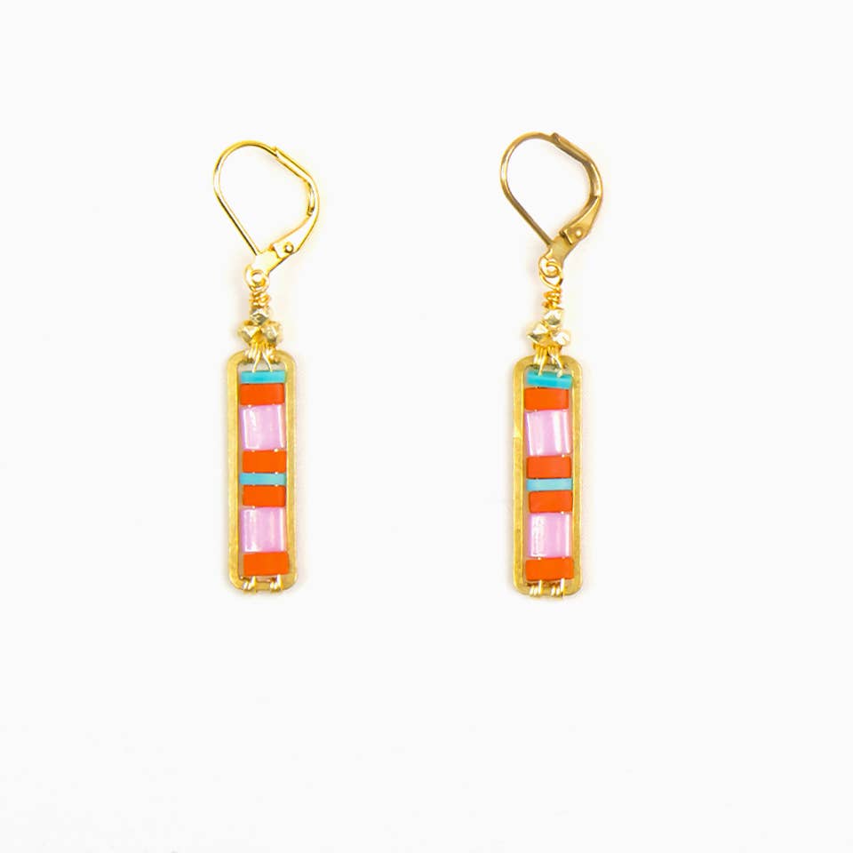 Altiplano - Miyuke Colorblock Dangle Earrings