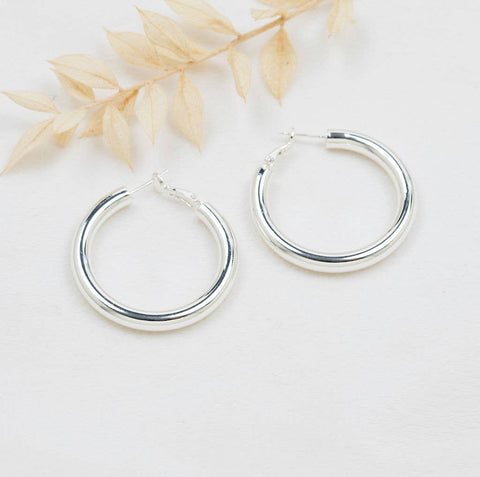 Abundant Hoops | Silver