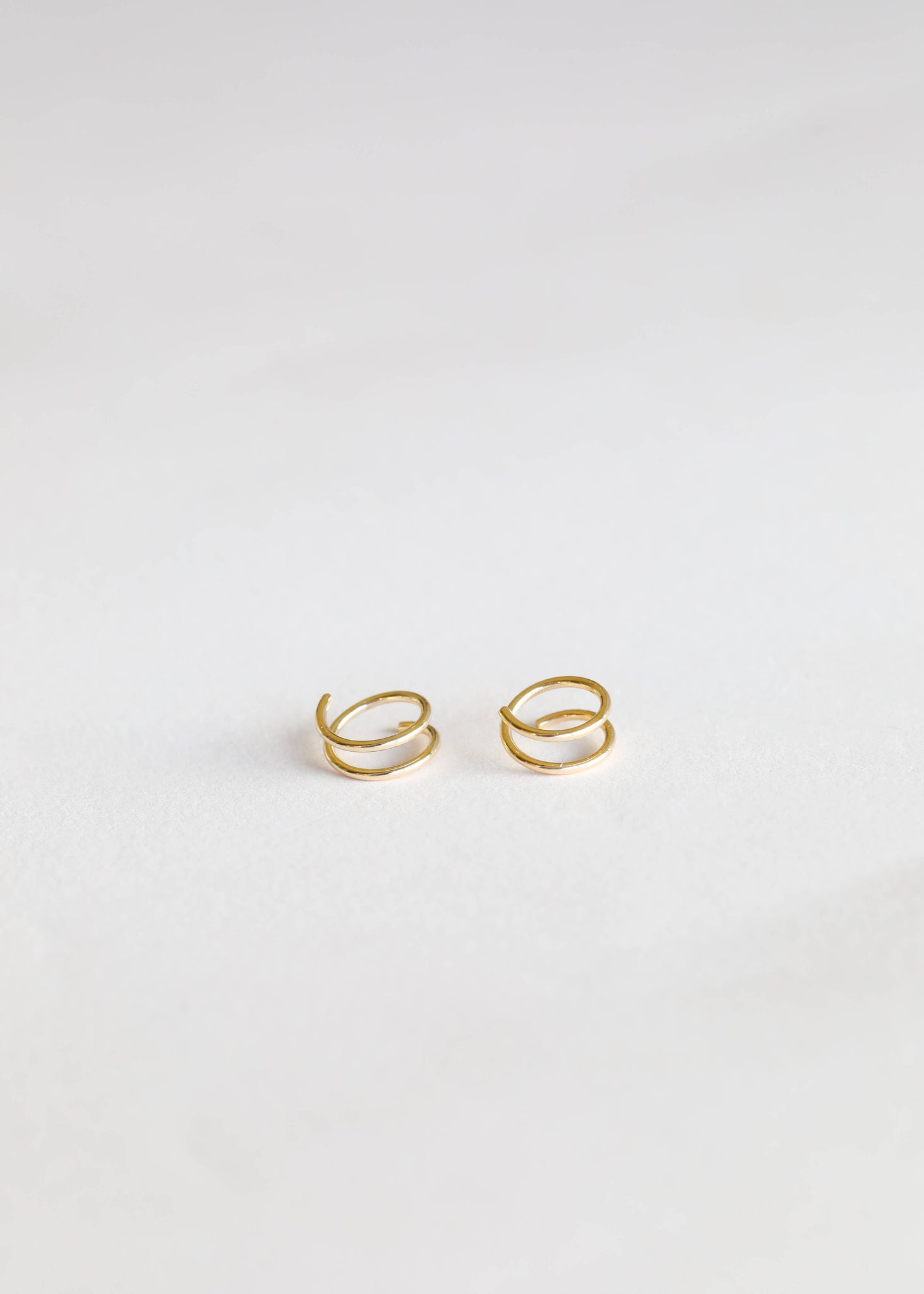 Spiral - Gold Earrings