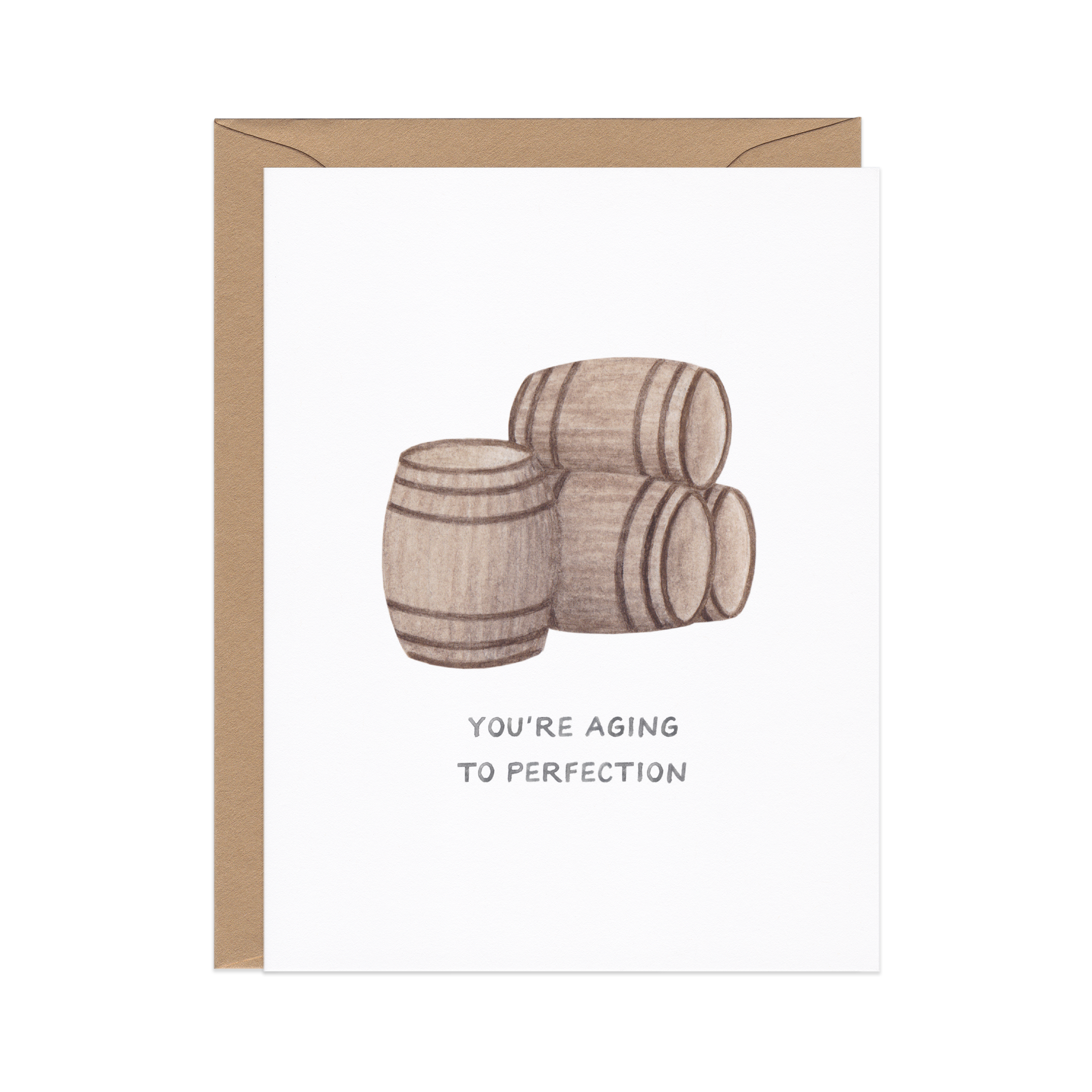 Aging To Perfection Whiskey Card