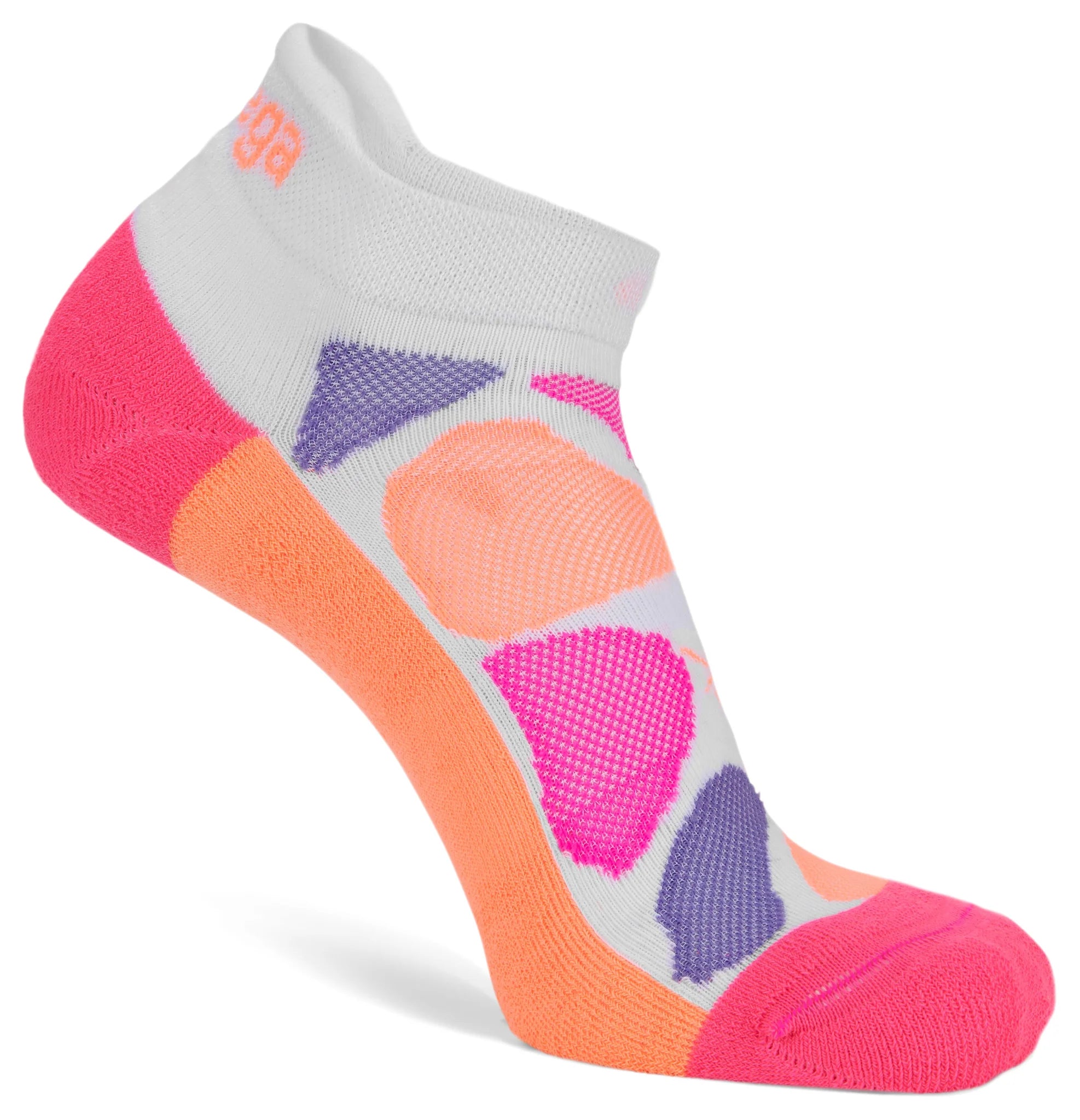 Women's Enduro No-Show | Pink Retro
