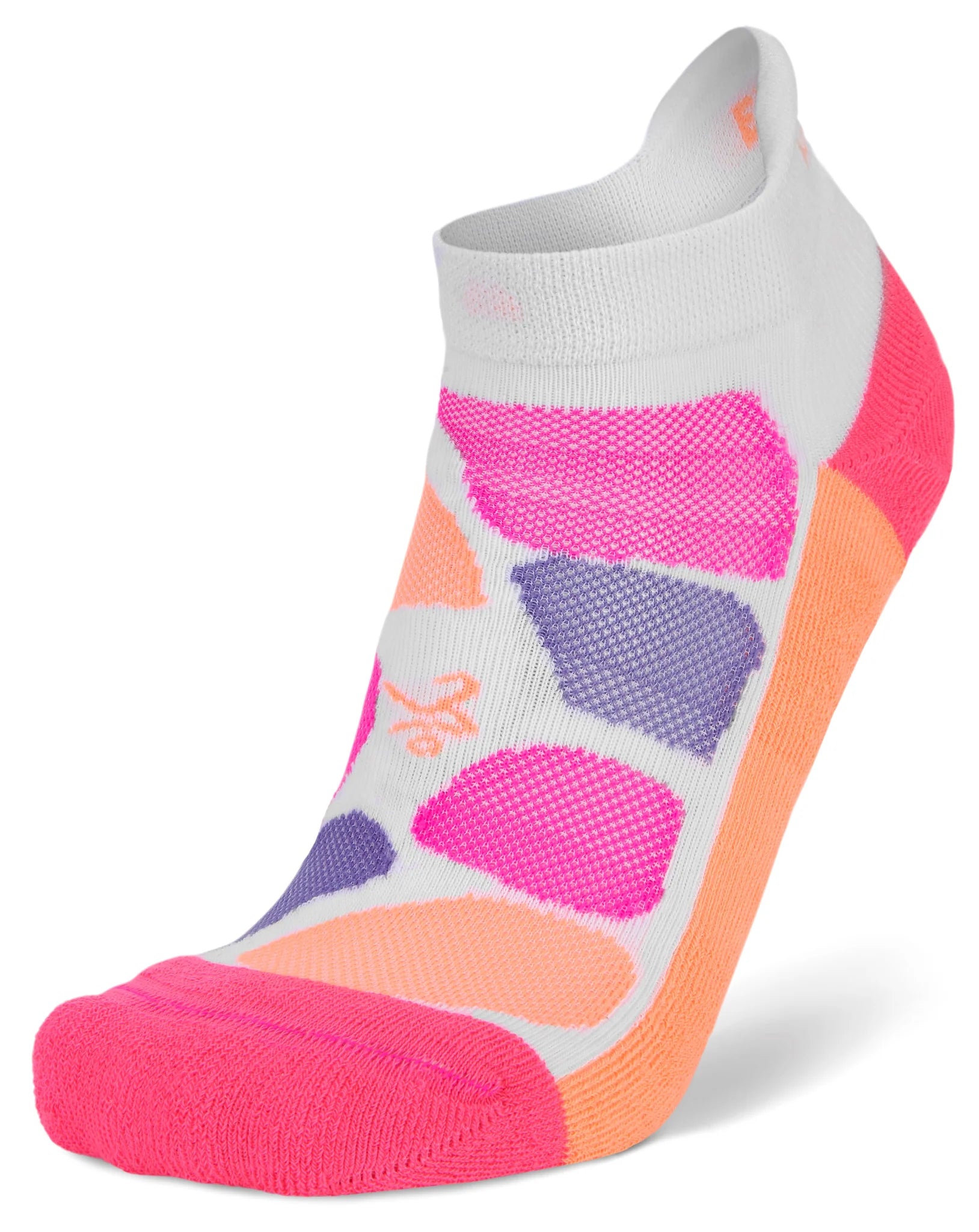 Women's Enduro No-Show | Pink Retro