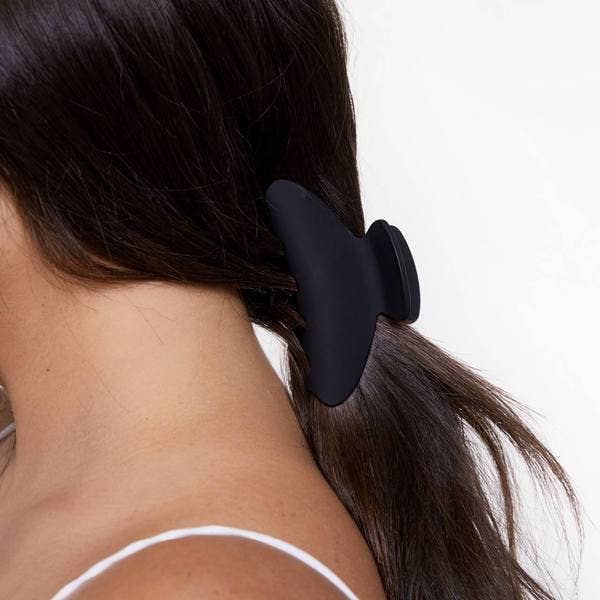 Medium Claw Clips 2pc - Black & Tort