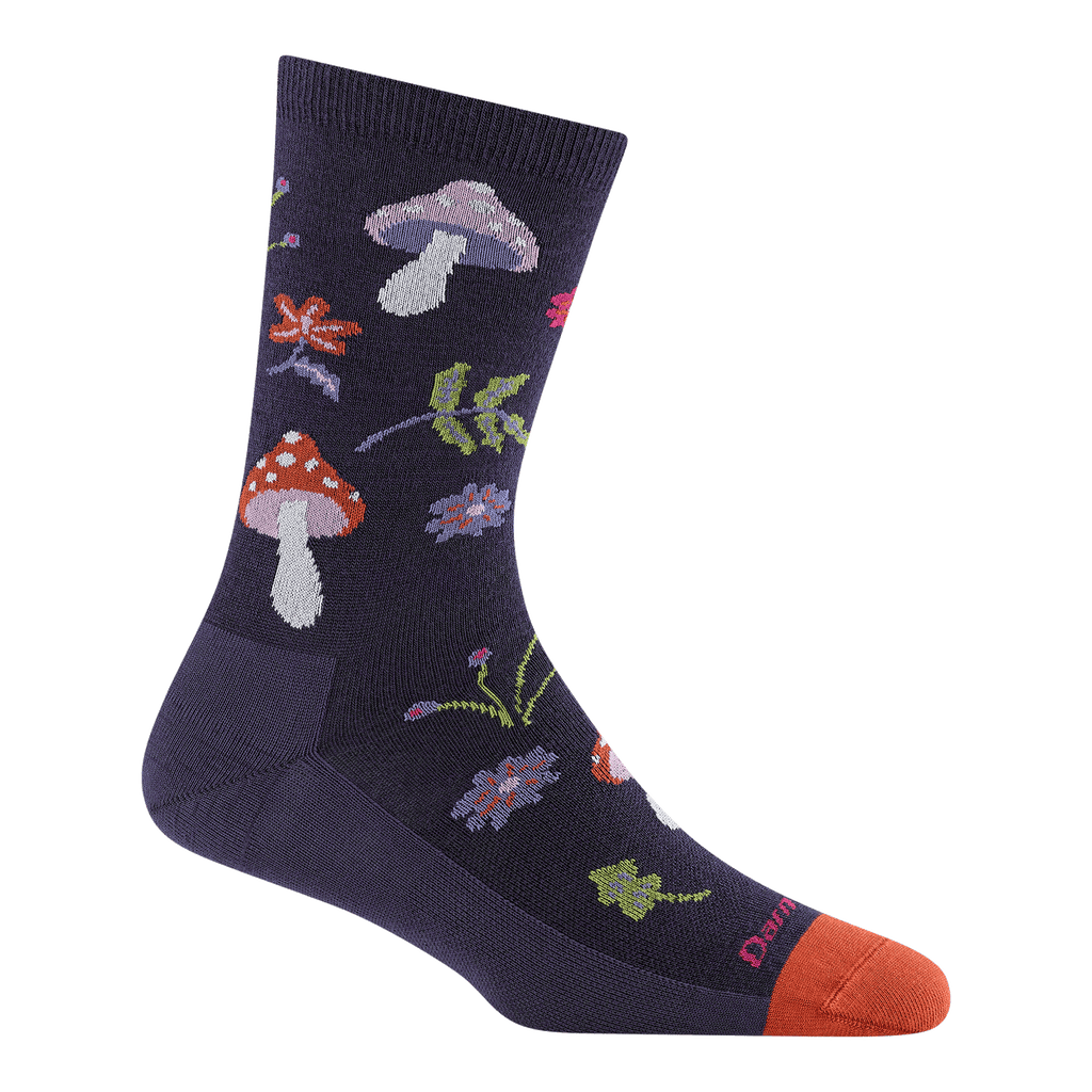 Women's Shroom Bloom Crew | Blackberry