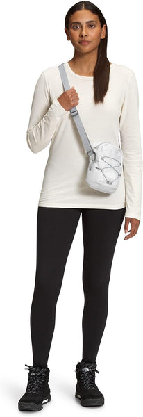 Jester Crossbody | White Metallic