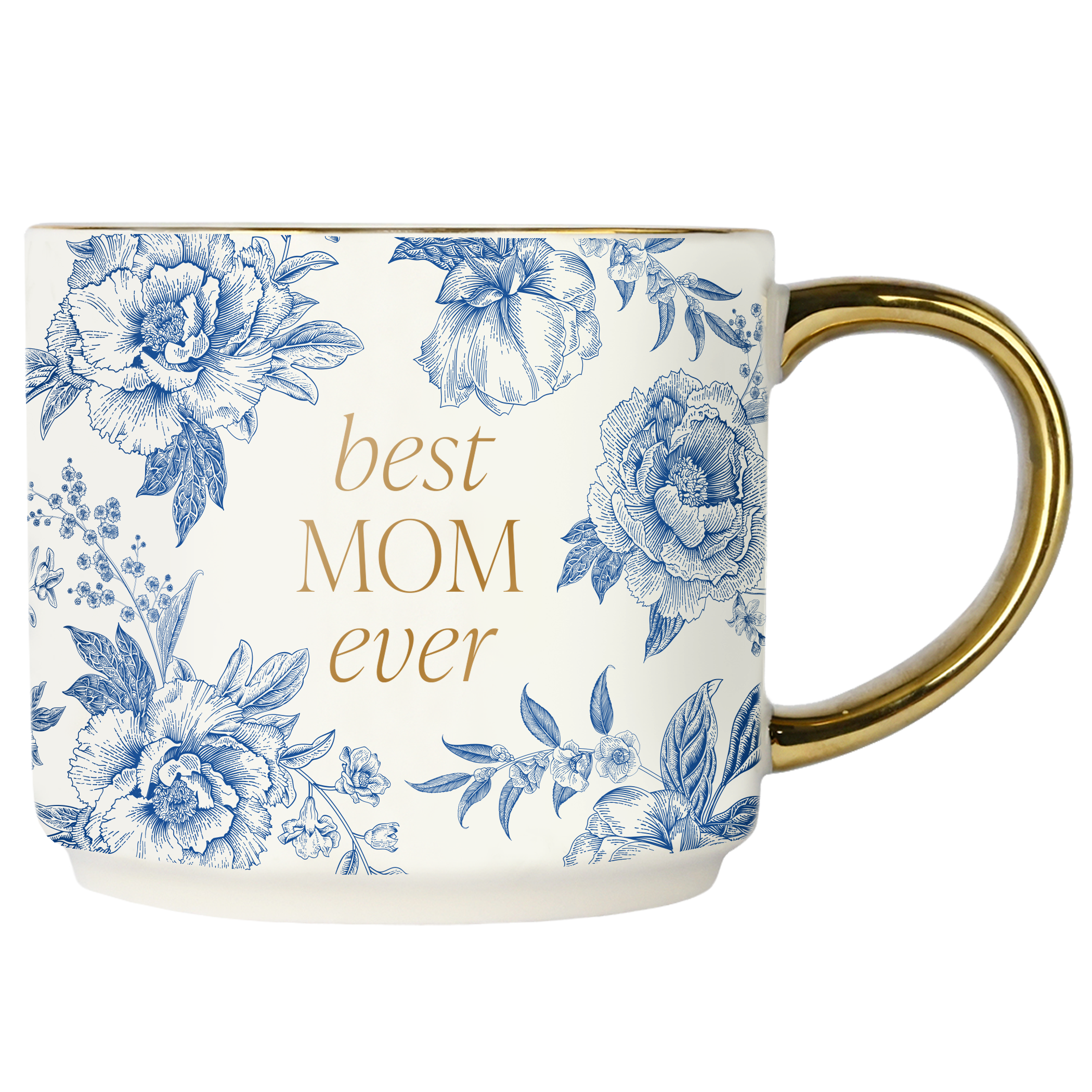 Best Mom Ever Coffee Mug | Blue Delft