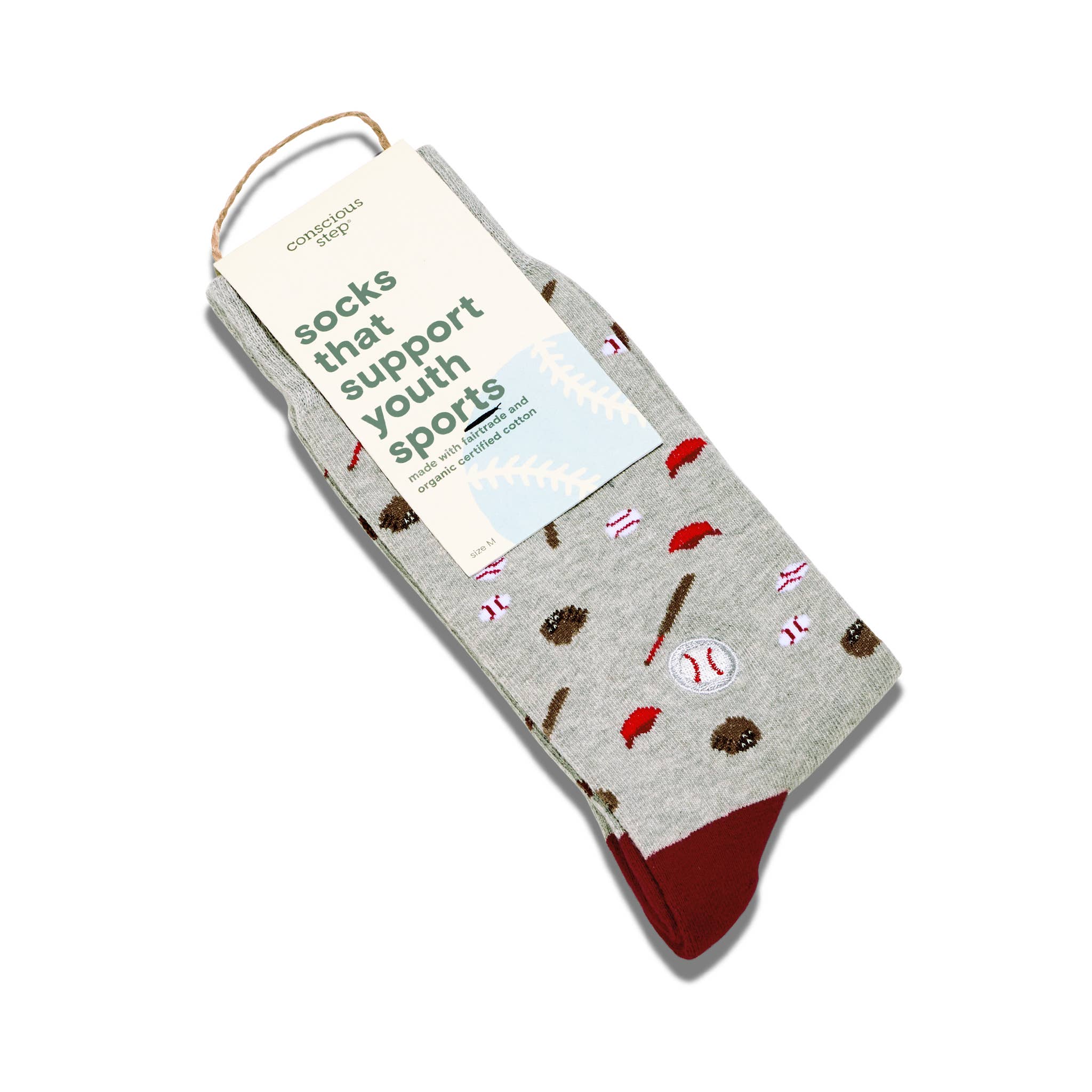 Socks that Support Youth Sports (Baseballs)