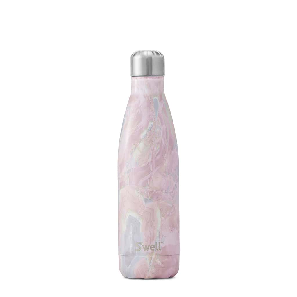 Stainless Steel Water Bottle | Geode Rose