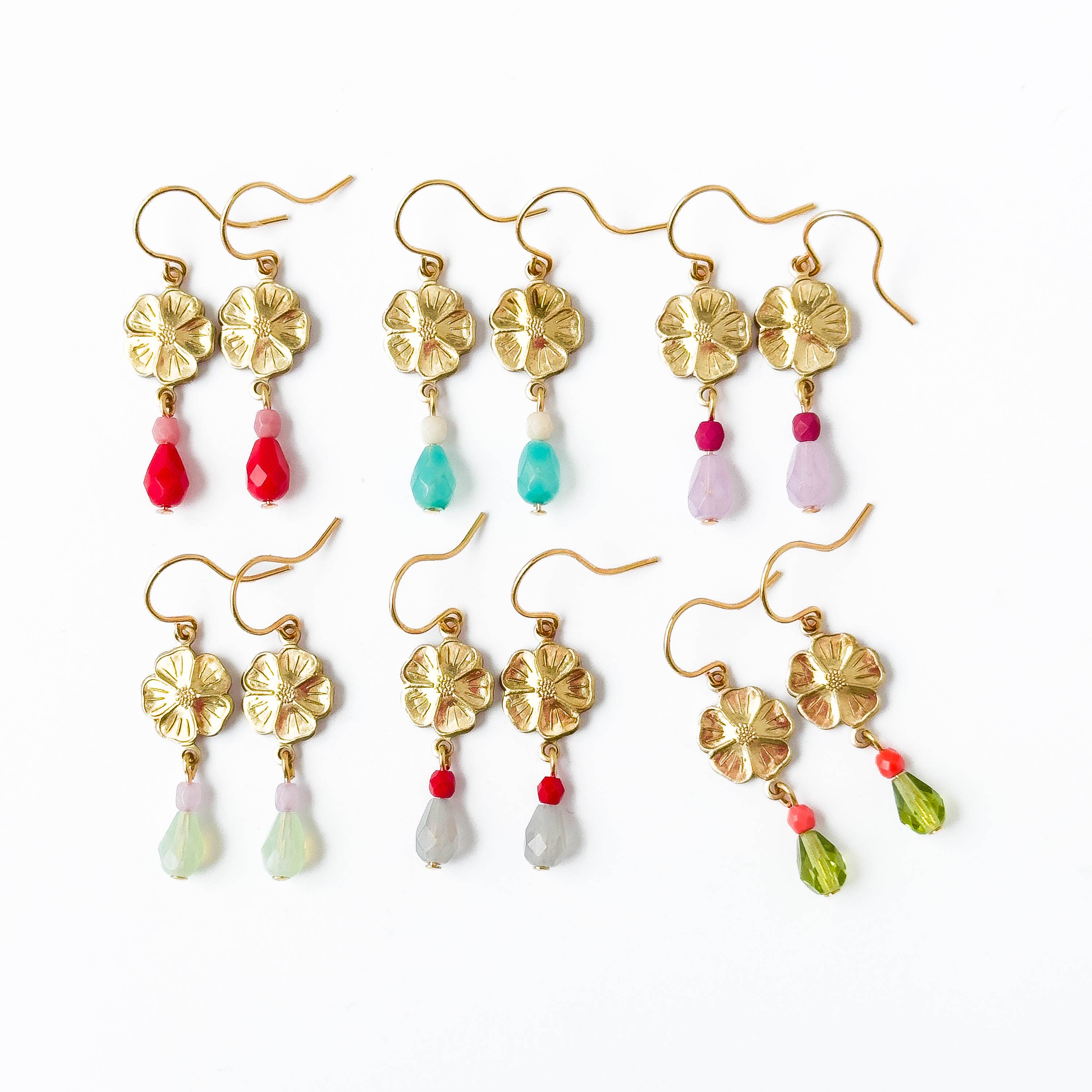 Small Flower Earrings