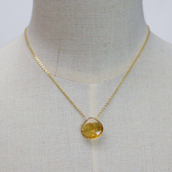 a.v. max - Teardrop Pendant Necklace