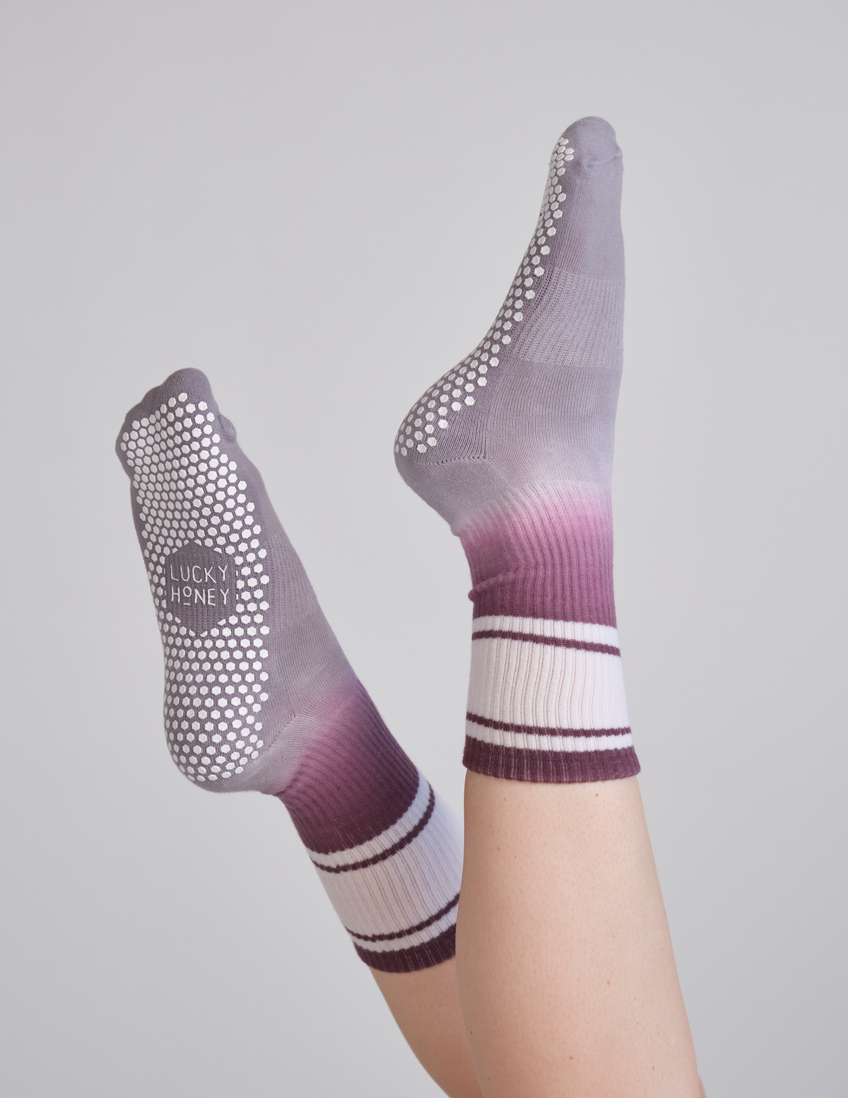 The Ombre Grip Sock