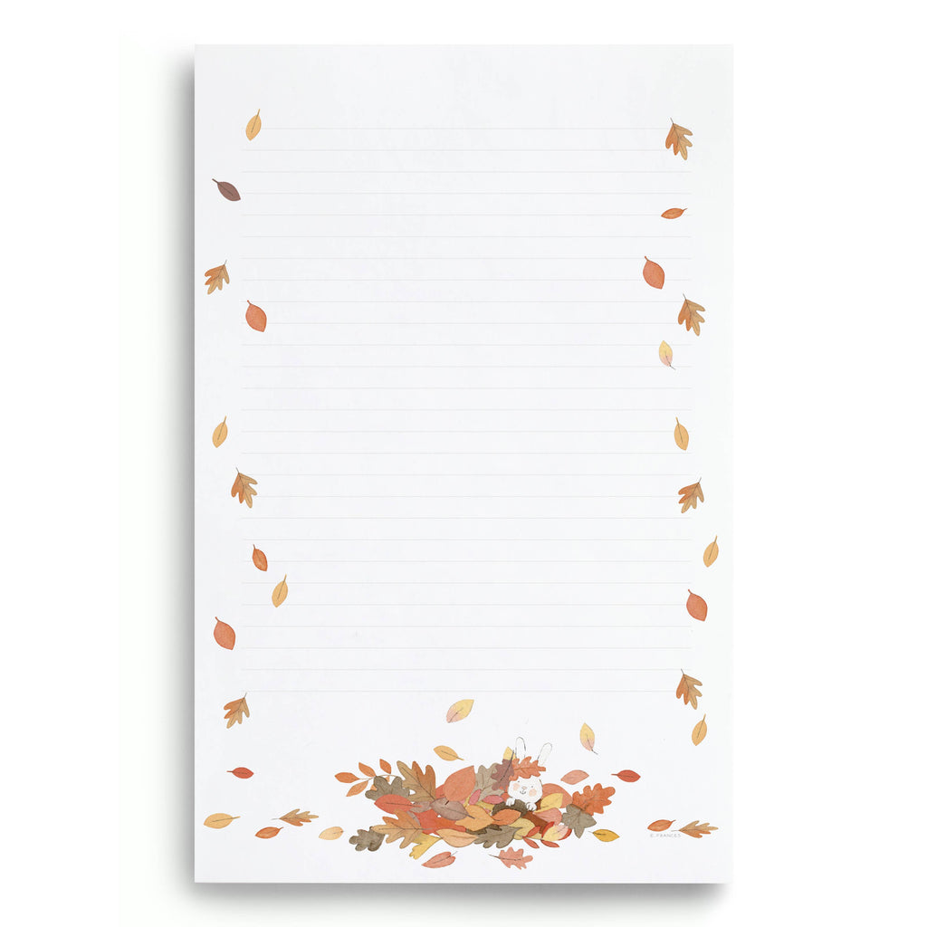 Falling Leaves Notepad