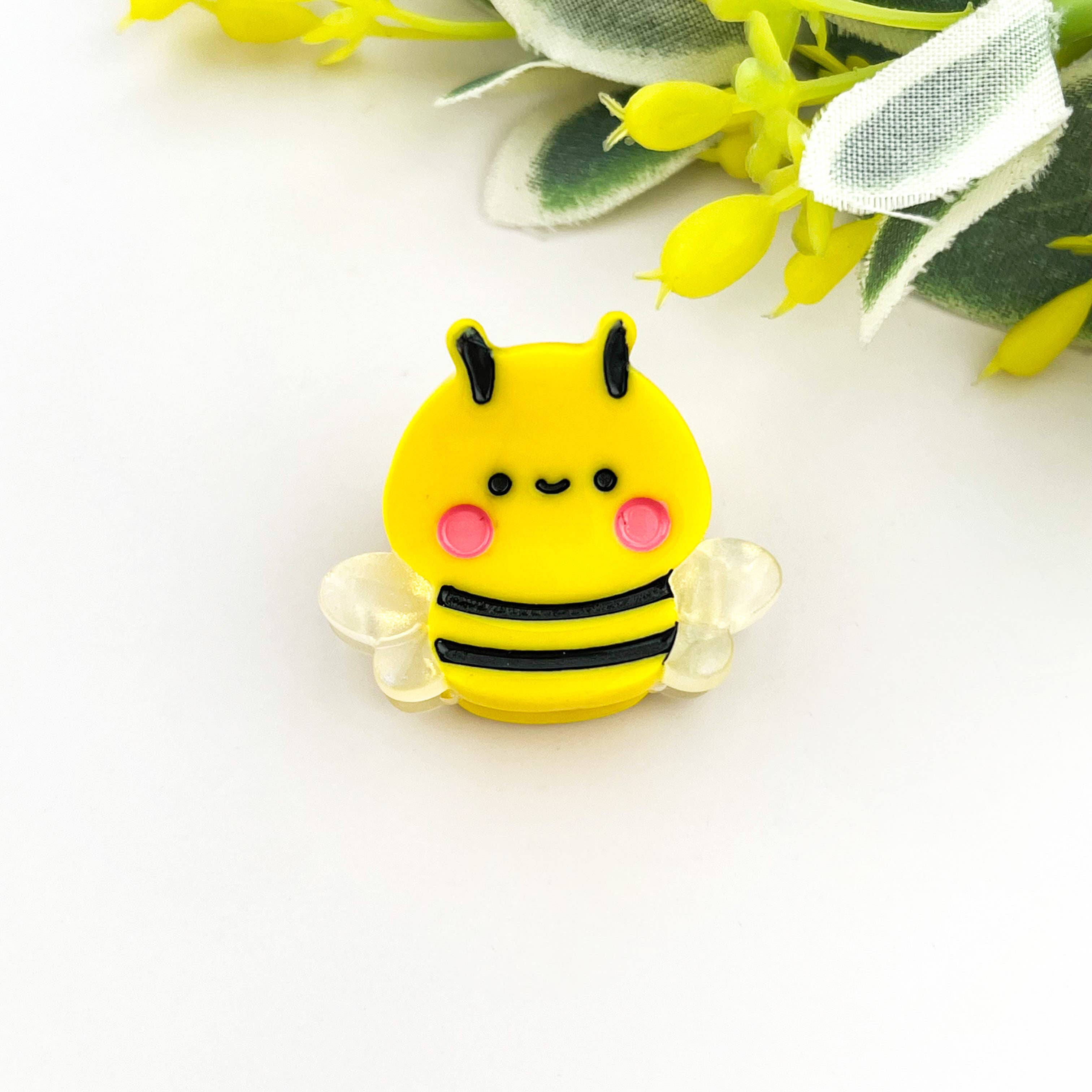 TheDivaSoap - Mini Bee Hair Claw Clip, Insect Hair Clip