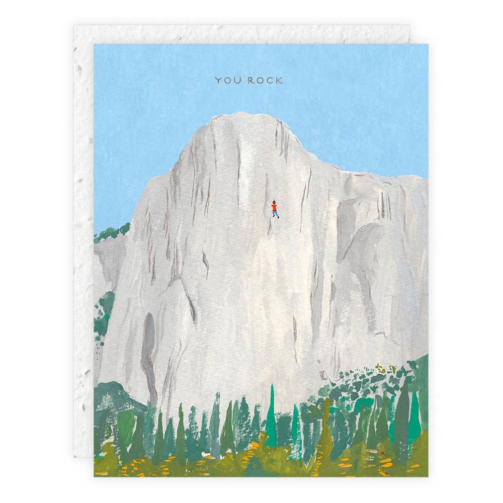 Seedlings - You Rock - Birthday Card