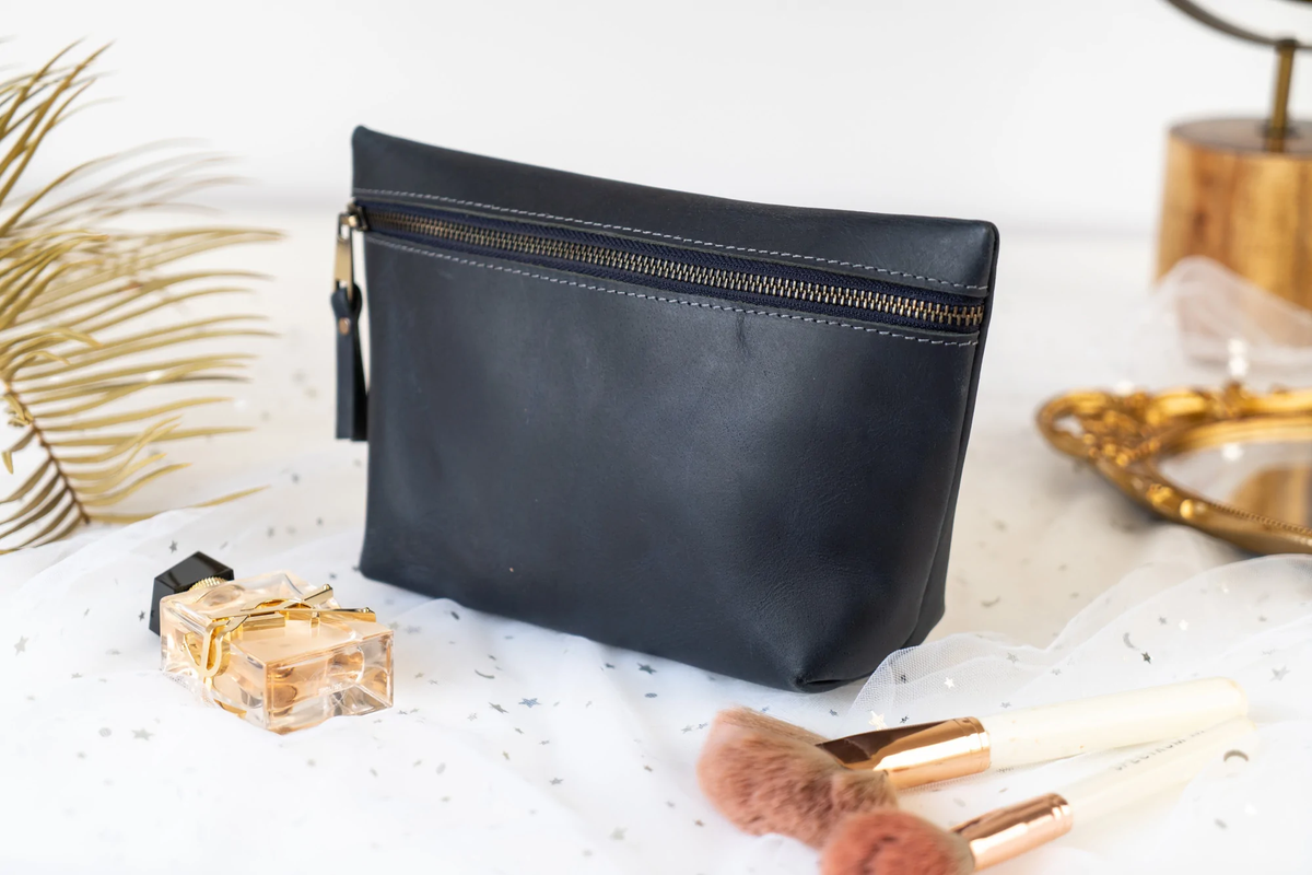 Leather Accessory Bag