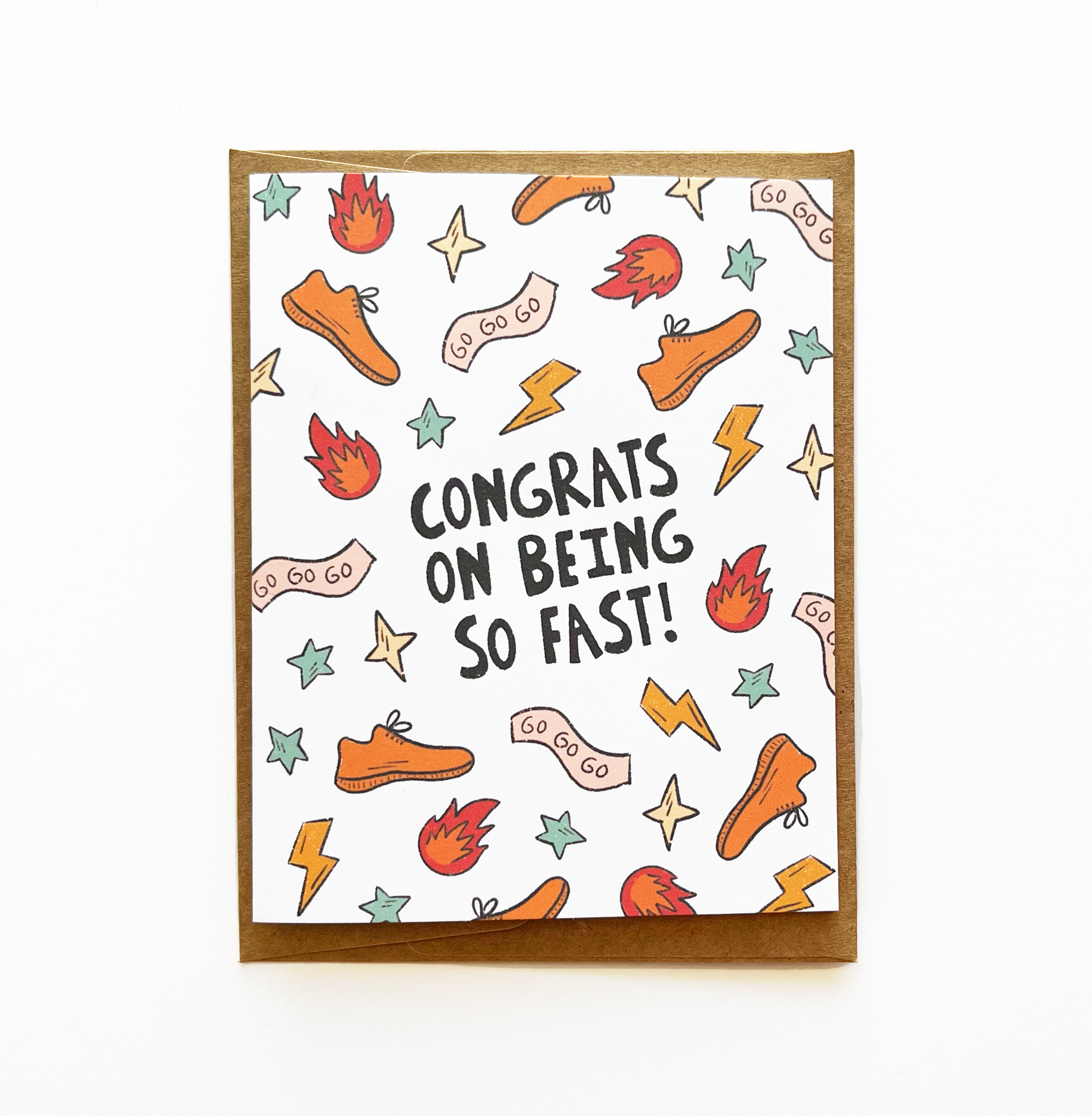 Congrats On Being So Fast Card