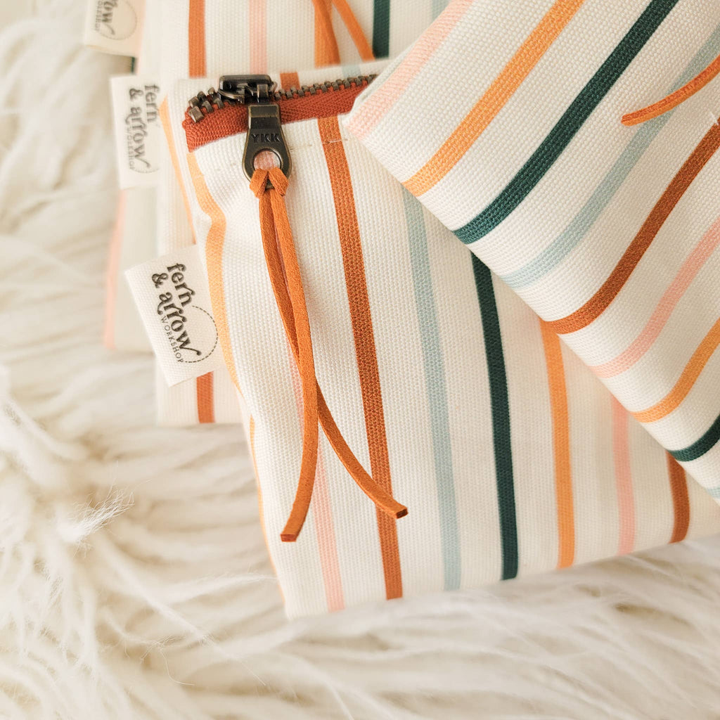 Water Resistant Wet/Dry Bag | Juliette Stripe