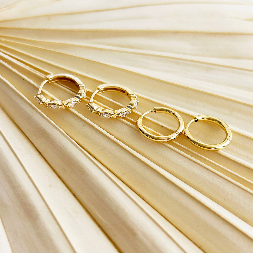 Marquise Hoop Stacking Set #15