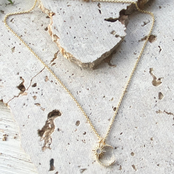 Celestial charm necklace|18”