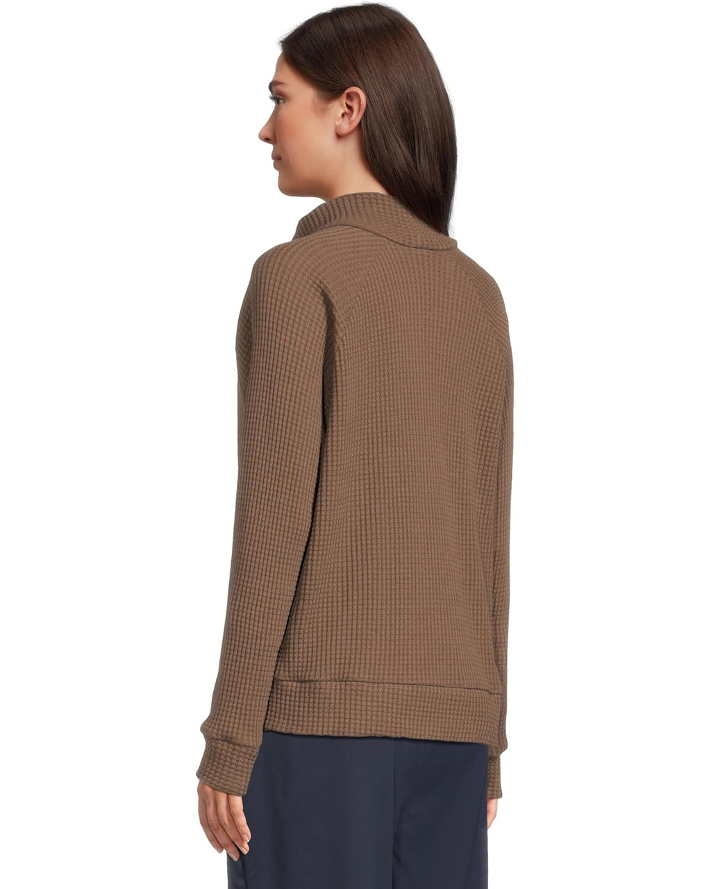 Women's Chabot Mock Neck | Smokey Brown