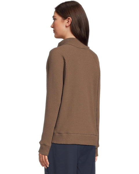 Women's Chabot Mock Neck | Smokey Brown