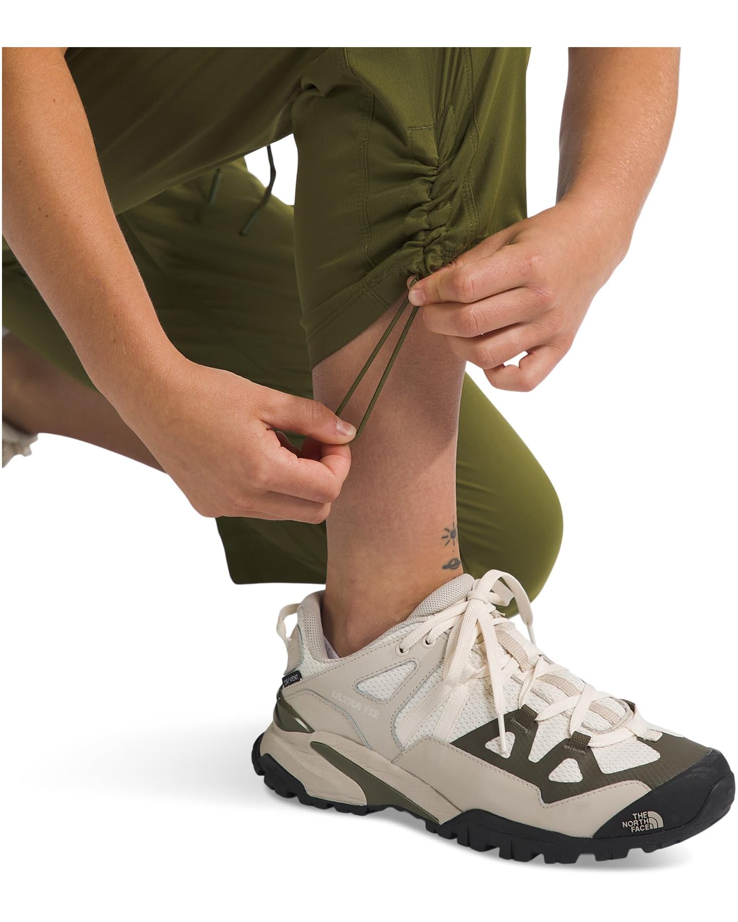 Women's Aphrodite Motion Capri | Forest Olive