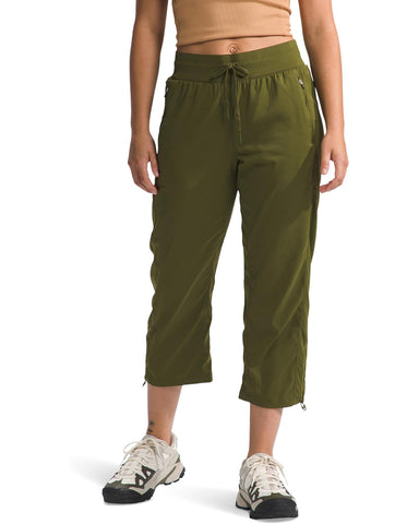 Women's Aphrodite Motion Capri | Forest Olive