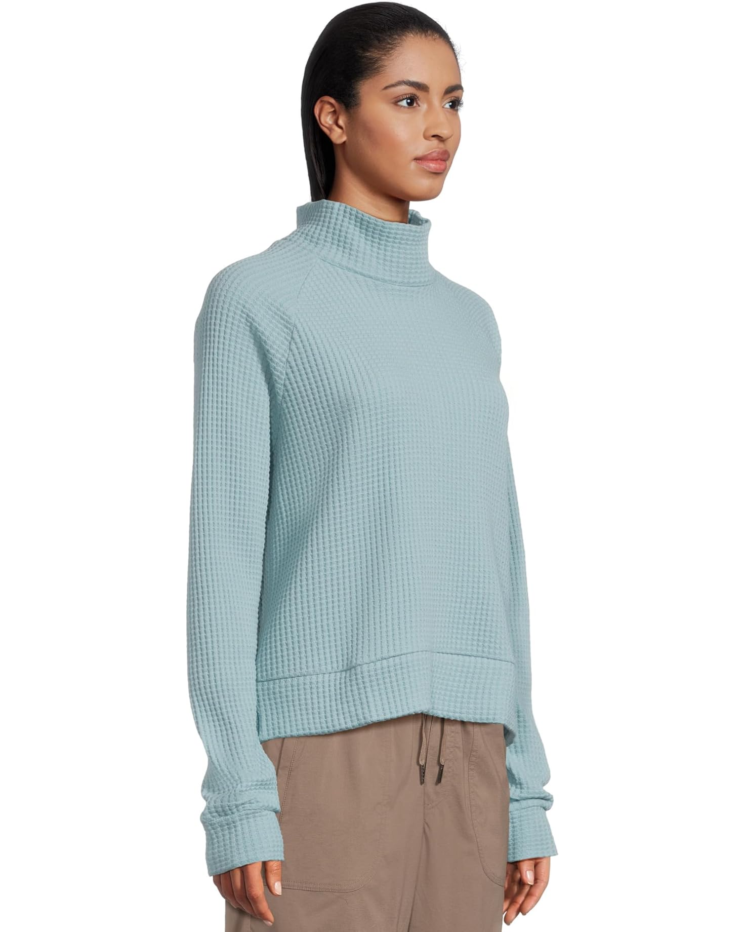 Women's Chabot Mock Neck | Blue Eclipse