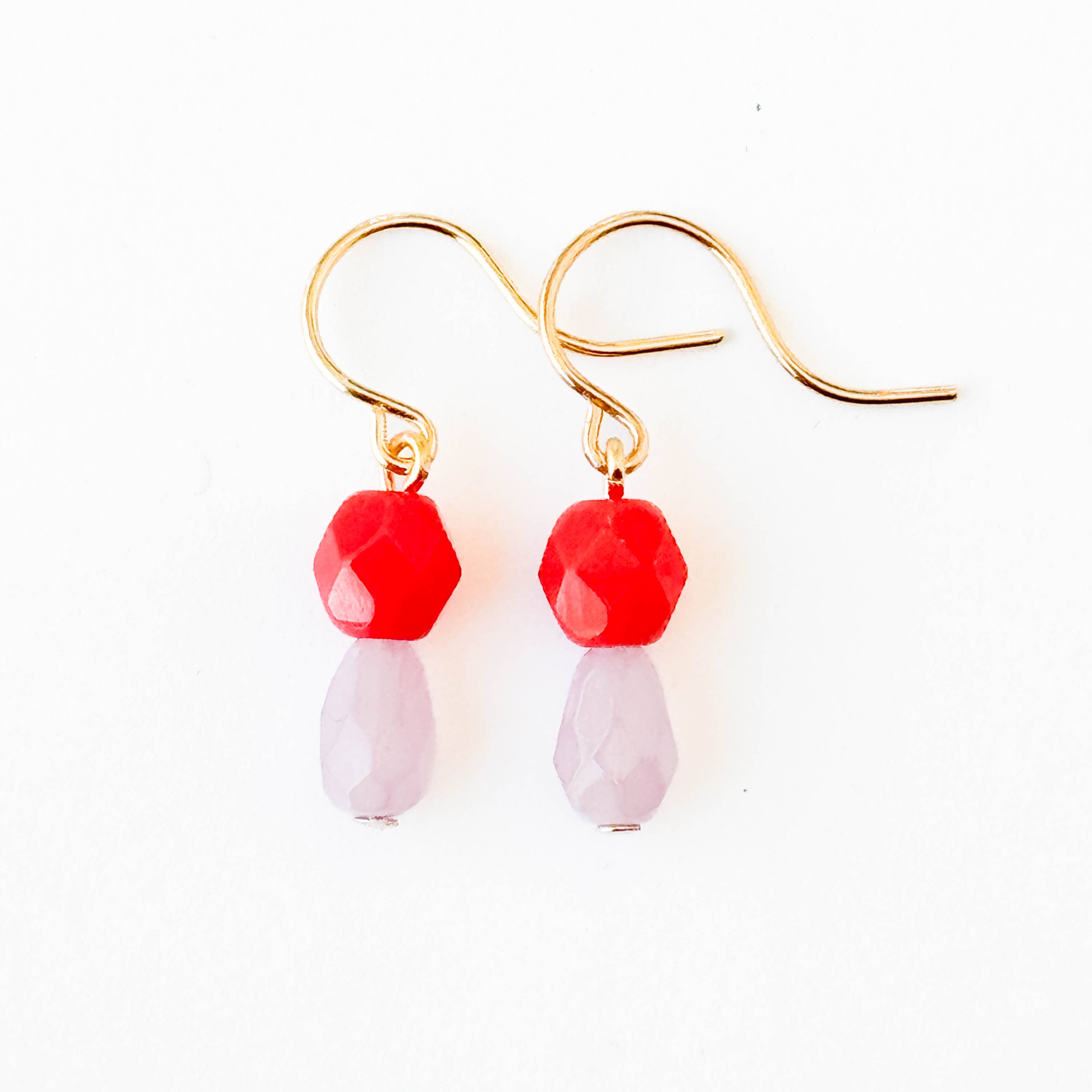 Small Color Drop Earrings