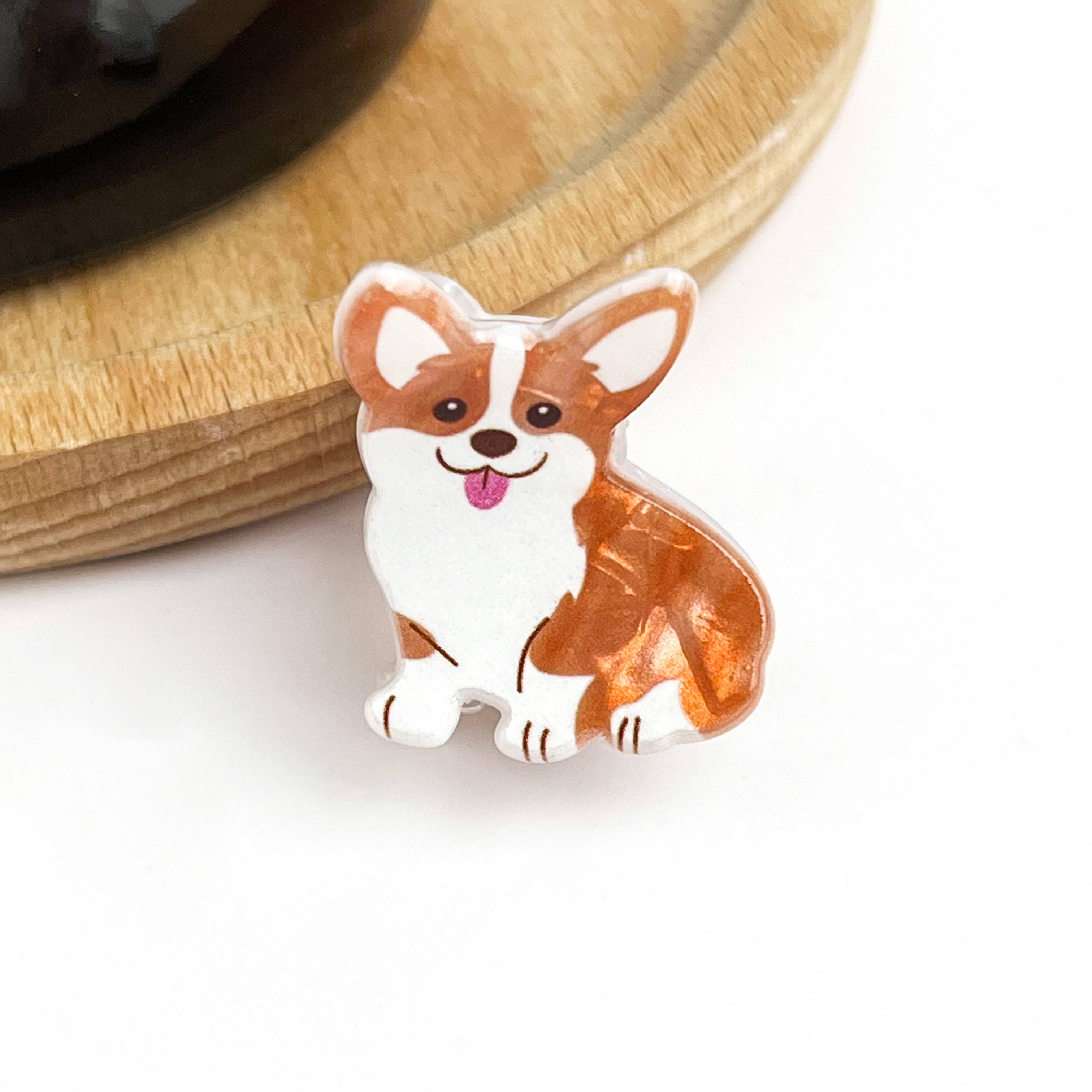 TheDivaSoap - Mini Dog Series Hair Claw Clips, Cute Puppy Animal Hair Clip