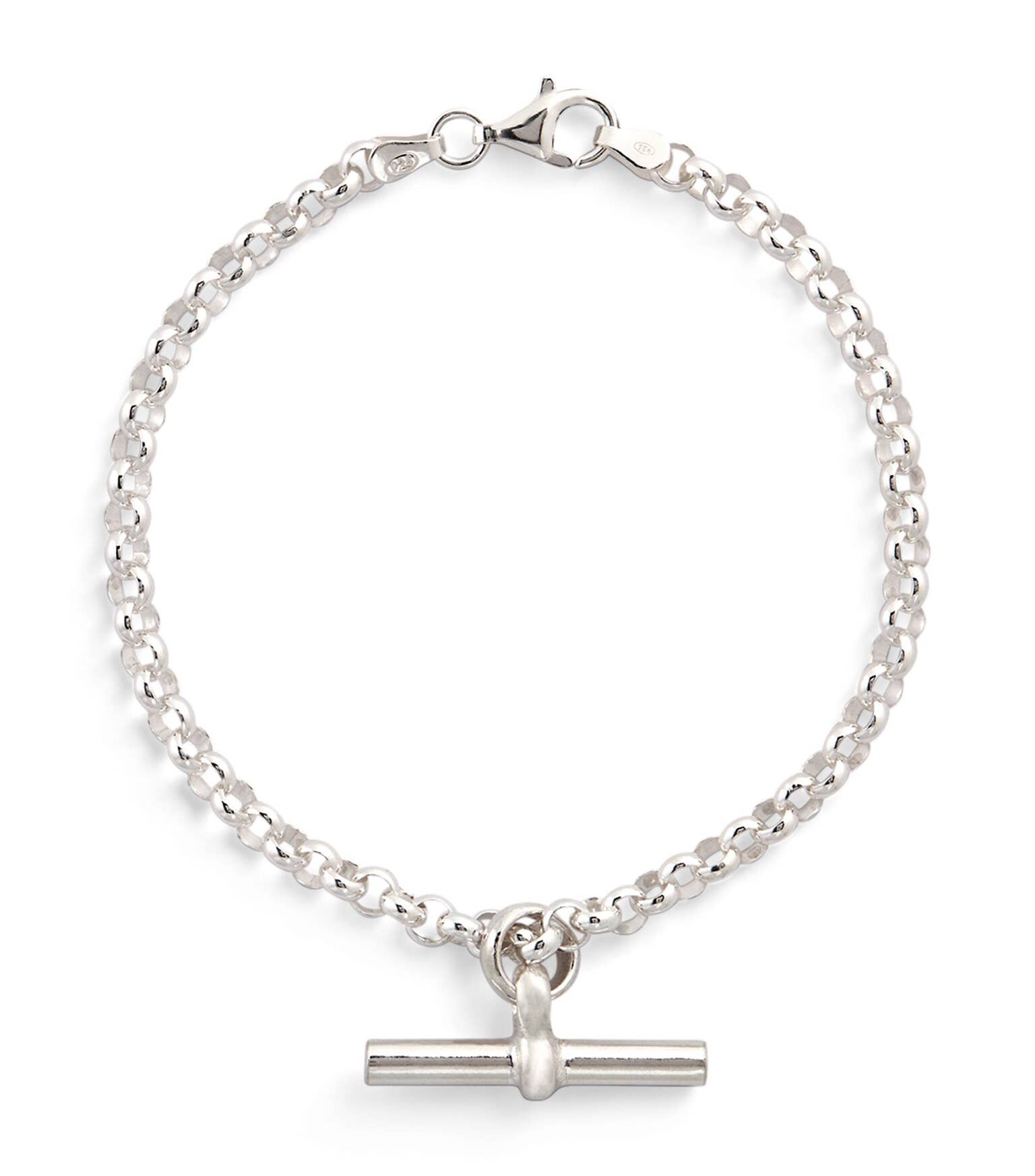 HoopLa - T Bar Toggle Steel 14K Gold or Two tone bracelet