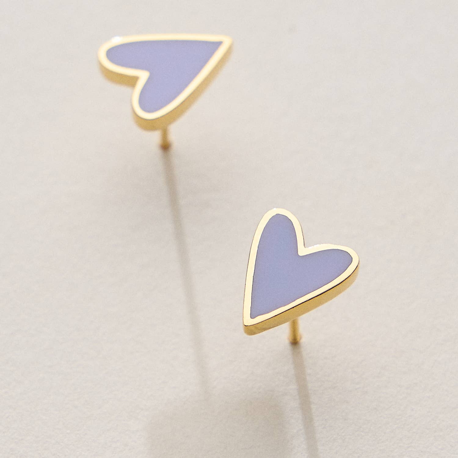 Heart Stud Earrings