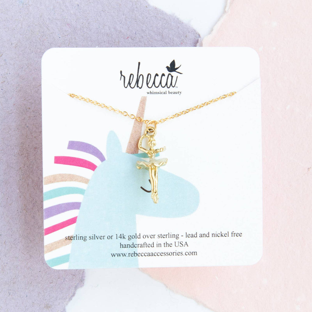 Ballerina Charm Necklace
