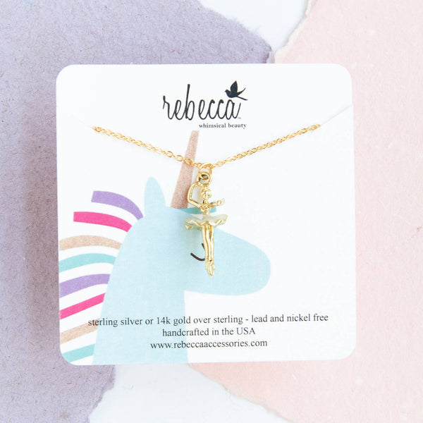 Ballerina Charm Necklace
