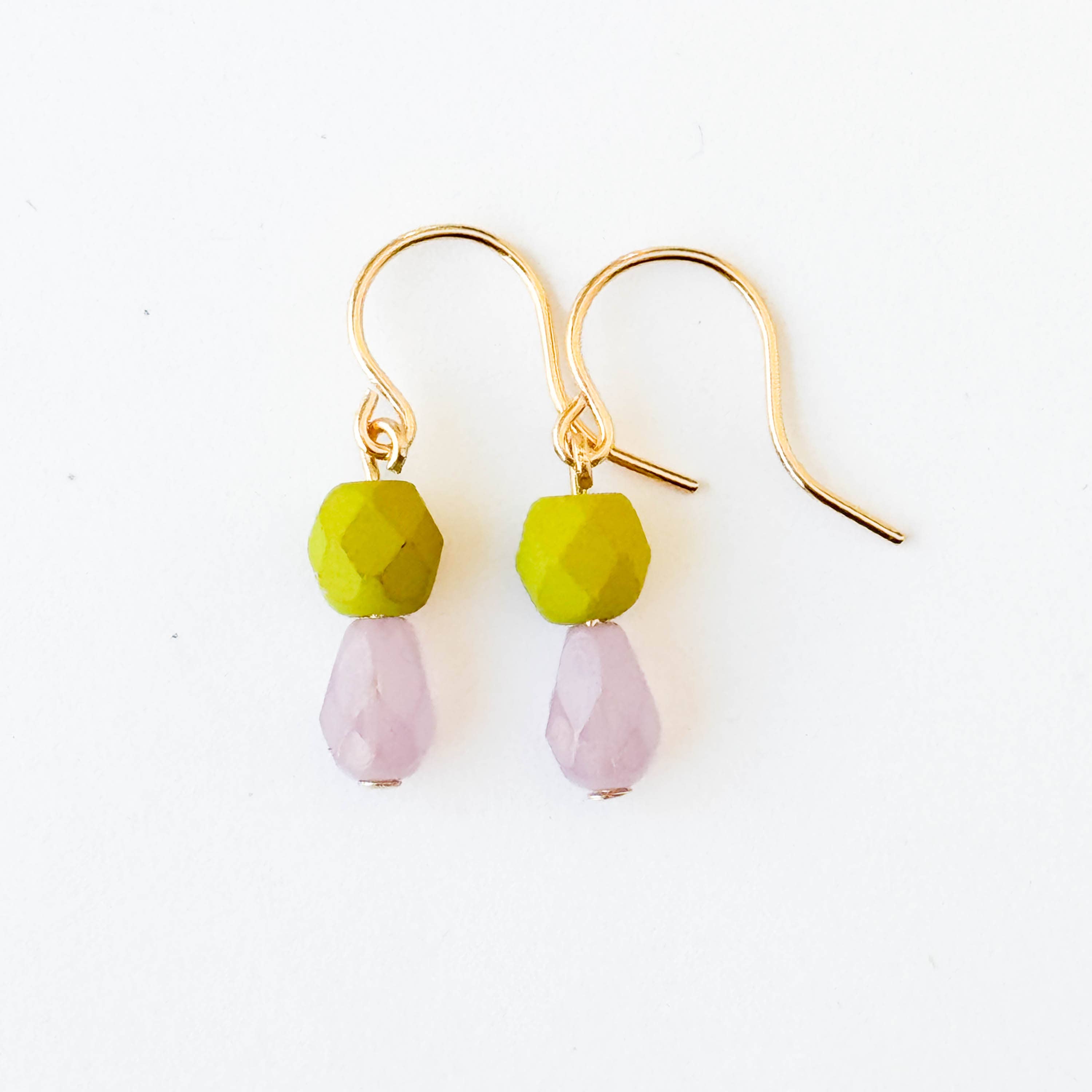 Small Color Drop Earrings