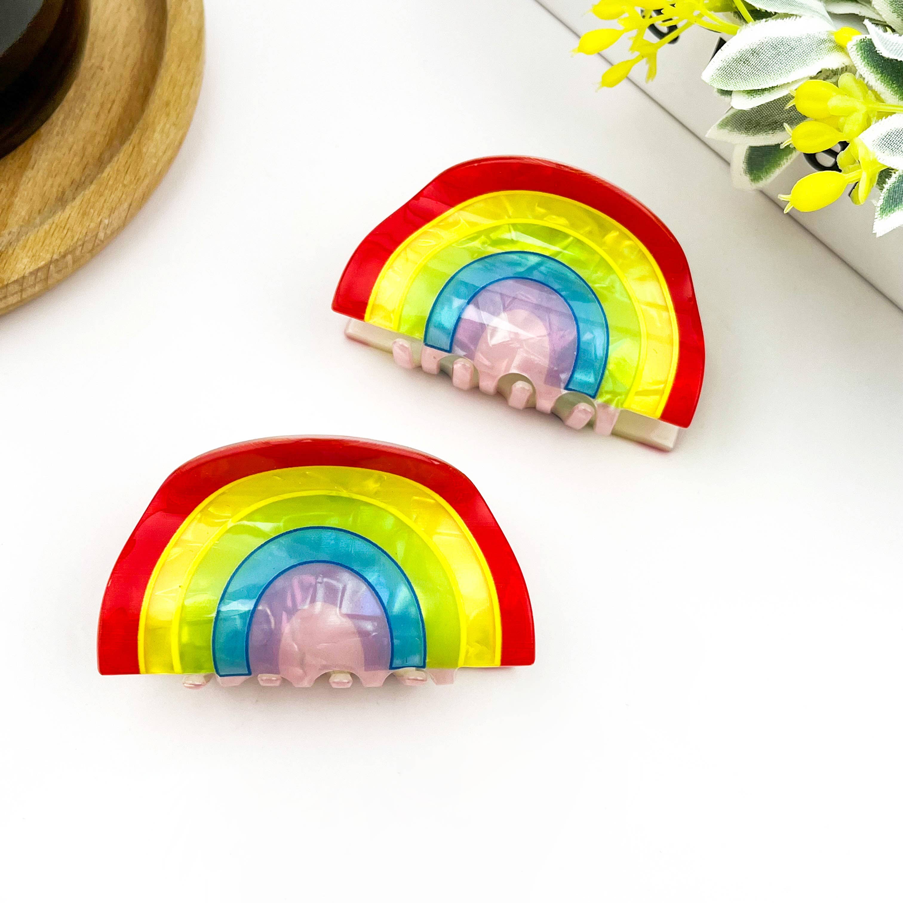 TheDivaSoap - Rainbow Claw Hair Clip