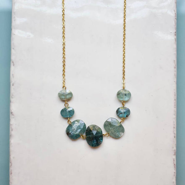 Semi Stacked Necklace: Toast