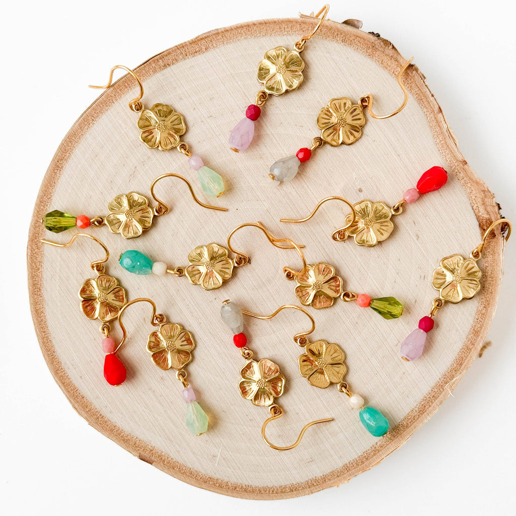Small Flower Earrings