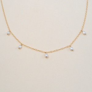 Five Pearl Necklace