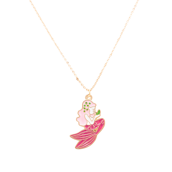 Pink Mermaid Necklace