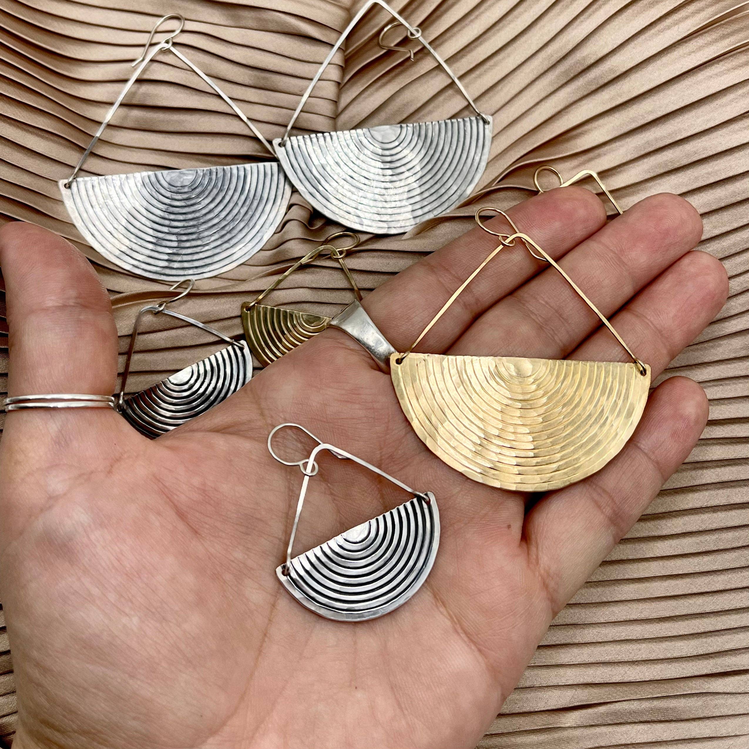 Handmade Wave Earrings