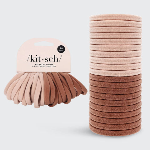 Nylon Elastics 20pc set - Blush