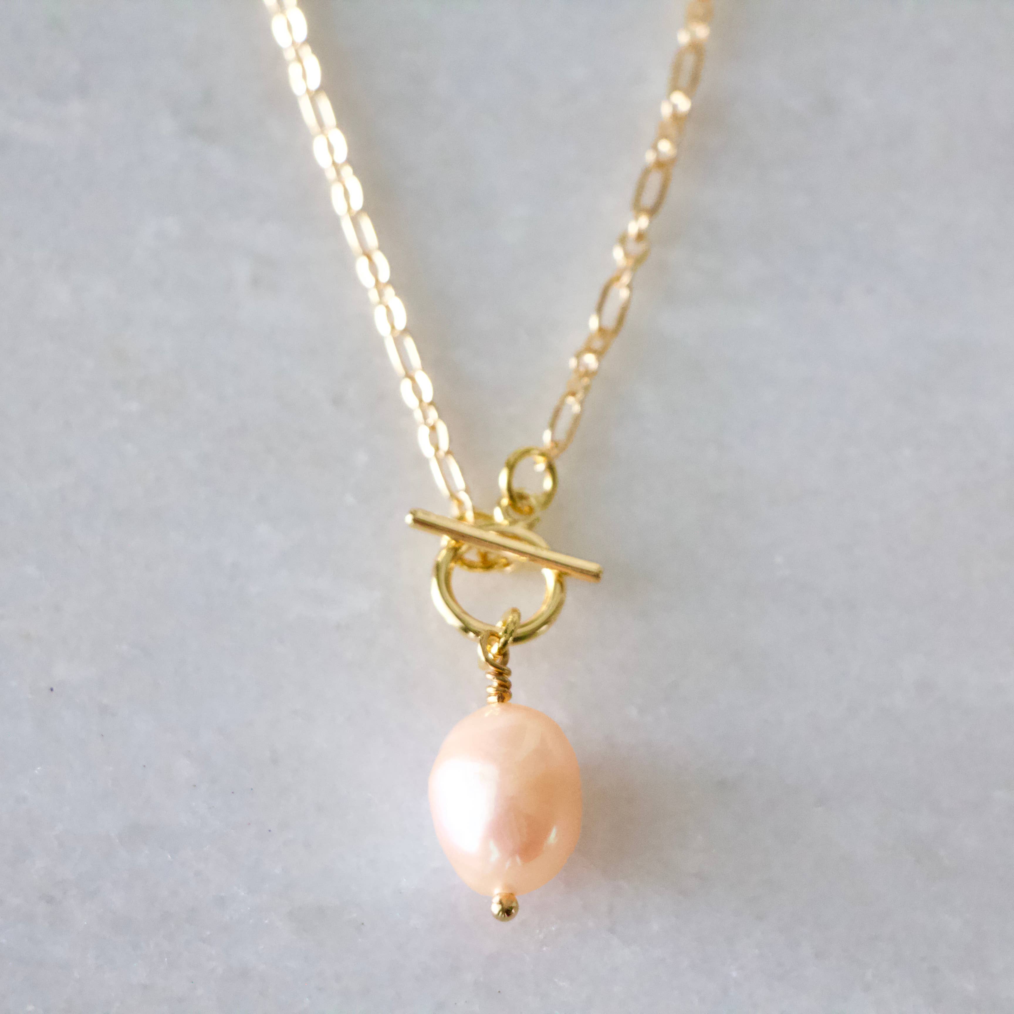 Blush Pearl Necklace